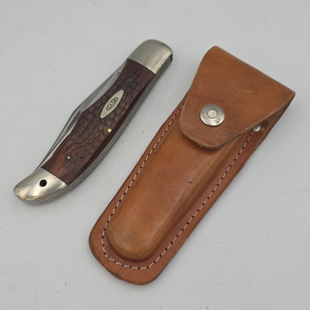 Vintage Case XX USA 6265SAB Folding Hunter Knife 1965-1969 Exc.